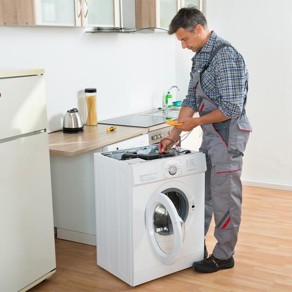 can you walk me through the steps of troubleshooting my washer issue in Wesley Illinois